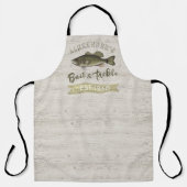 Funny Chef Fisherman Bass Fish Custom Willife Schort (Voorkant)
