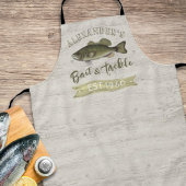 Funny Chef Fisherman Bass Fish Custom Willife Schort
