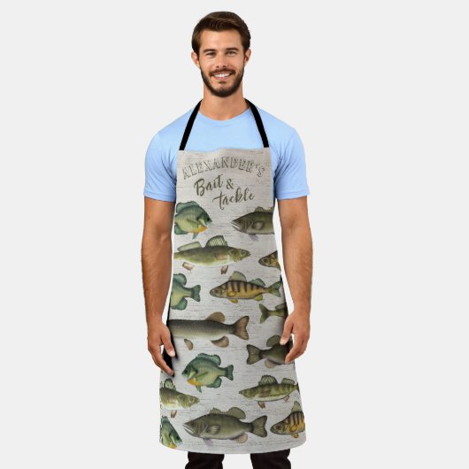 Funny Chef Fisherman Bass Fish Custom Willife Schort (Gedragen)