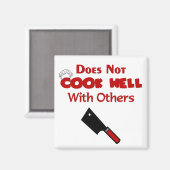 Funny Chef Gifts Magneet (Voorkant / Achterkant)