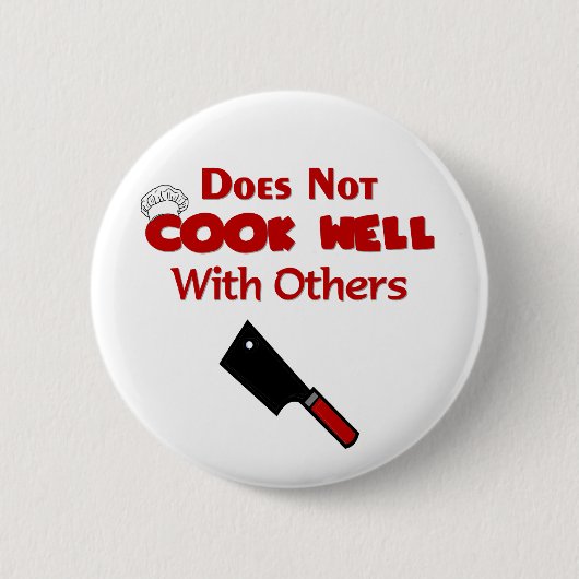 Funny Chef Gifts Ronde Button 5,7 Cm (Voorkant)