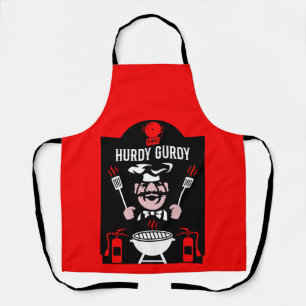 Funny Chef Hurdy Gurdy Schort