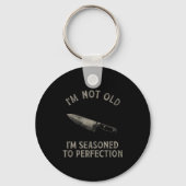 Funny Chef I'm Not Old I'm Seasoned To Perfection Sleutelhanger (Voorkant)