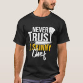 Funny Chef Joke Gag Barbecue Grill BBQ Koking Coo T-shirt (Voorkant)