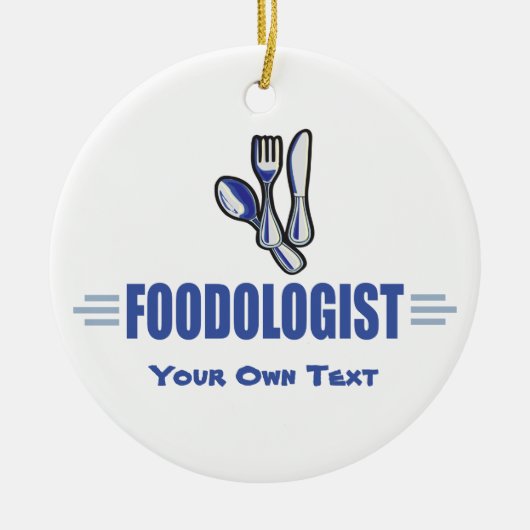 Funny Chef Keramisch Ornament (Voorkant)