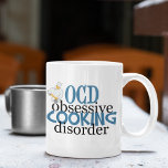 Funny Chef Koffiemok<br><div class="desc">Koken van humor voor een professionele chef. Chefs met OCD zullen van dit schattige cadeau houden.</div>