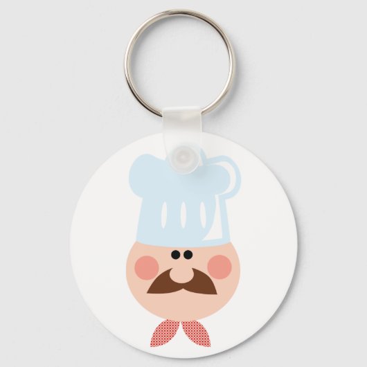 Funny Chef Sleutelhanger (Voorkant)