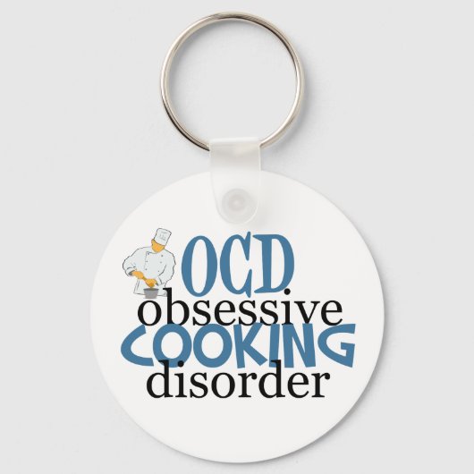 Funny Chef Sleutelhanger (Achterkant)