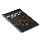 Funny Chemical Engineer - Chemical Engineering Notitieboek (Rechterzijde)