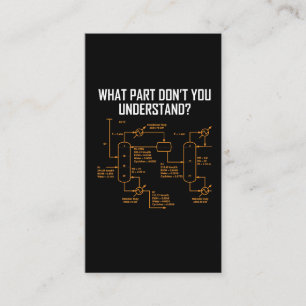 Funny Chemical Engineer - Chemical Engineering Visitekaartje