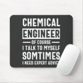 Funny Chemical Engineer Muismat (Met muis)