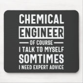 Funny Chemical Engineer Muismat (Voorkant)