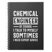 Funny Chemical Engineer Notitieboek (Voorkant)