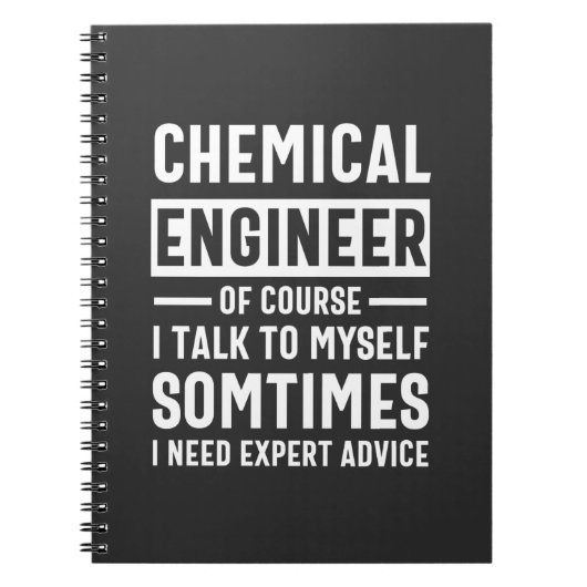 Funny Chemical Engineer Notitieboek (Voorkant)
