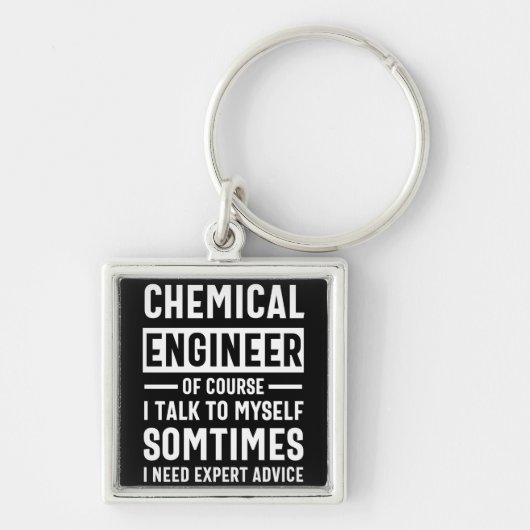 Funny Chemical Engineer Sleutelhanger (Voorkant)