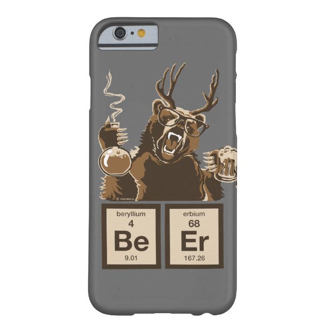 Funny chemie beer ontdekte bier Case-Mate iPhone case (Achterkant)