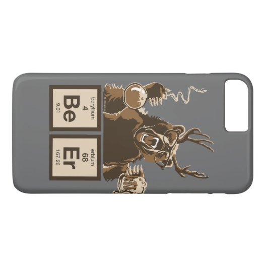 Funny chemie beer ontdekte bier Case-Mate iPhone case (Achterkant (Horizontaal))