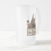 Funny chemie beer ontdekte bier matglas bierpul (Voorkant rechts)