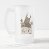Funny chemie beer ontdekte bier matglas bierpul (Links)