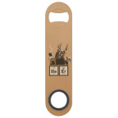Funny chemie beer ontdekte bier speed flessenopener (Voorkant)