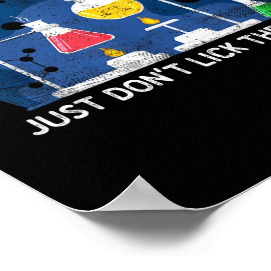 Funny Chemist Chemistry Is Like Cooking Science Ne Poster (Hoek)