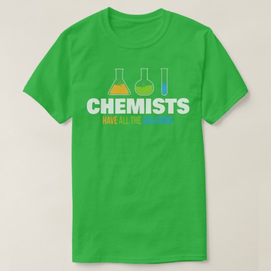 Funny Chemist Pun Chemistry Science Teacher Device T-shirt (Design voorkant)