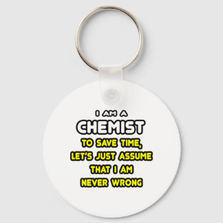 Funny Chemist T-Shirts en Gifts Sleutelhanger