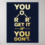Funny Chemistry Gag Science Afstuderen leraar Gold Folie Afdrukken<br><div class="desc">Funny Chemistry Gag Science Afstuderen leraar Gold Foil Prints</div>