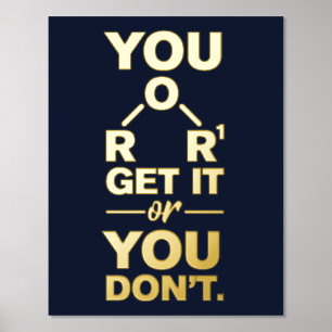 Funny Chemistry Gag Science Afstuderen leraar Gold Folie Afdrukken