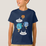 Funny Chemistry Geek Chemical Elements Birthday T-shirt<br><div class="desc">Funny Chemistry Geek Chemical Elements Birthday T-Shirt voor een nerd die ook een goed gevoel van humor heeft en regelmatig beschikt over data science jokes</div>