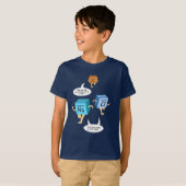 Funny Chemistry Geek Chemical Elements Birthday T-shirt (Voorkant volledig)
