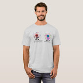 Funny Chemistry Joke Shirt/BARIUM Element T-shirt (Voorkant volledig)