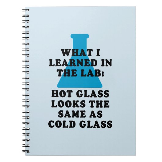 Funny Chemistry Lab Notes Notitieboek (Voorkant)