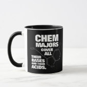 Funny Chemistry Majors Hoesje hun bassen ... Mok (Links)