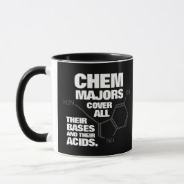 Funny Chemistry Majors Hoesje hun bassen ... Mok