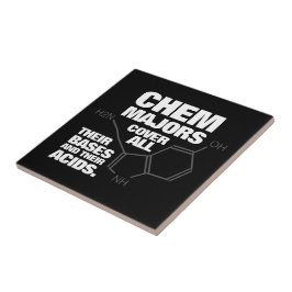 Funny Chemistry Majors Hoesje hun bassen ... Tegeltje