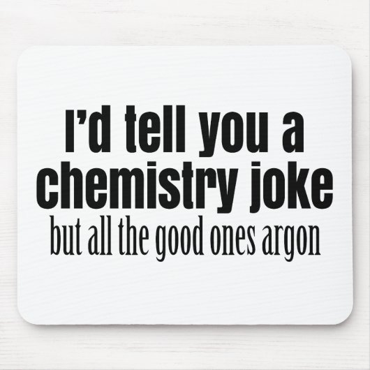 Funny Chemistry Meme for Teachers Students Muismat (Voorkant)