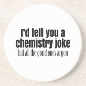 Funny Chemistry Meme for Teachers Students Zandsteen Onderzetter (Voorkant)