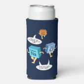 Funny Chemistry Periodic Table Elements Science Seltzer Blikjeskoeler (Seltzer Voorkant)