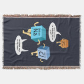 Funny Chemistry Periodic Table Science Deken (Voorkant)