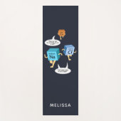 Funny Chemistry Periodic Table Science Gag Yogamat (Voorkant)