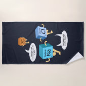 Funny Chemistry Periodic Table Science Strandlaken (Voorkant)