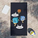 Funny Chemistry Periodic Table Science Strandlaken<br><div class="desc">Dit wonderbaarlijke themaproduct zou een geweldige aanvulling zijn op je collectie. Ideaal voor mensen die graag hun persoonlijkheid en passie laten zien voor iedereen</div>