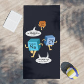 Funny Chemistry Periodic Table Science Strandlaken