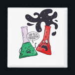 Funny Chemistry Physic Science Ik denk dat je over Magneet<br><div class="desc">De scheikunde of de fysiologische zenuwen zullen herfst in liefde met dit grappige ontwerp van de Nerdy. Geweldig cadeauidee voor wetenschapsstudenten, leraren, professoren of iedereen die van de chemie houdt. Grappig scheikunde natuurkunde, denk ik dat je overreageert. Dit grappige ontwerp is perfect voor de chemiebranche of het laboratorium. Funny Science...</div>