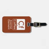 Funny Chemistry Pun Joke coffeesemelem Bagagelabel (Voorkant horizontaal)