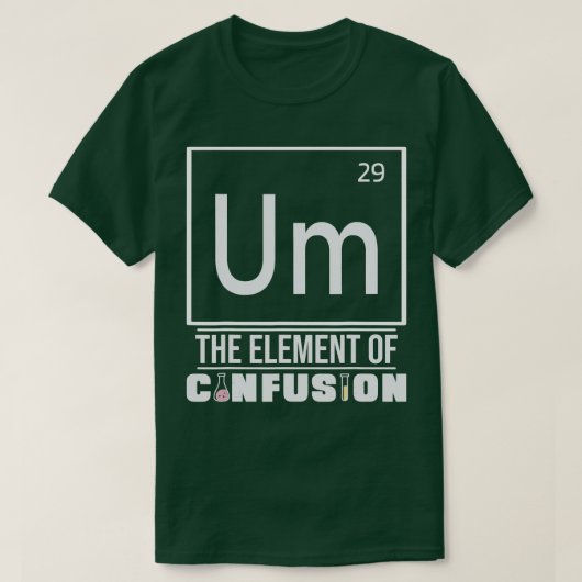 Funny Chemistry Science T-shirt (Design voorkant)