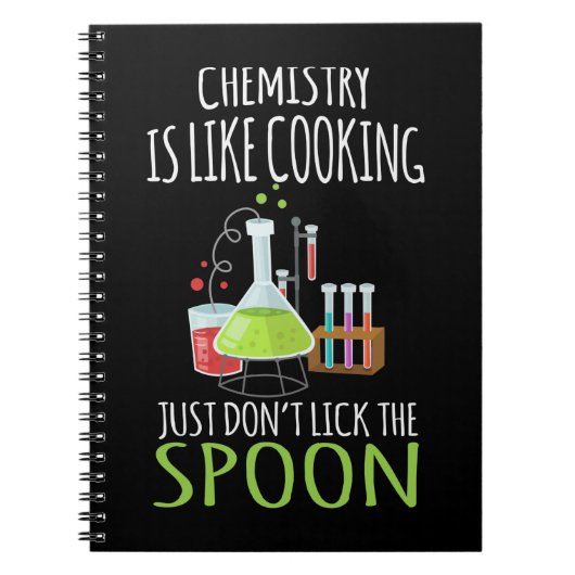 Funny Chemistry Scientist Laboratory Joke Notitieboek (Voorkant)