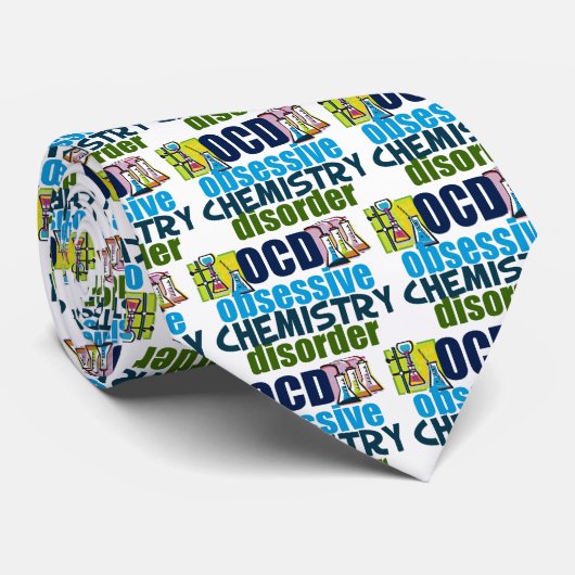 Funny Chemistry Stropdas (Opgerold)