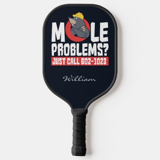 Funny Chemistry Teacher Lab Tech Personalized Pickleball Paddle (Achterkant)